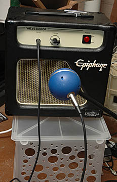 Epiphone Valve Junior with Blue Ball